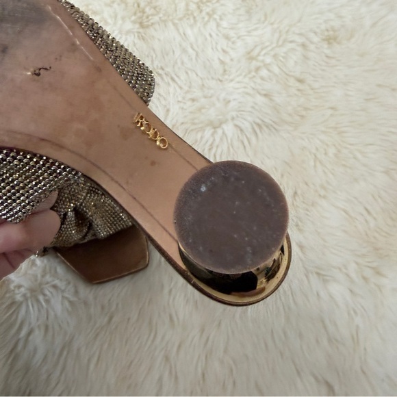 Rodo Bronze and Gold Embellished Mules size EU 36 - Picture 9 of 11